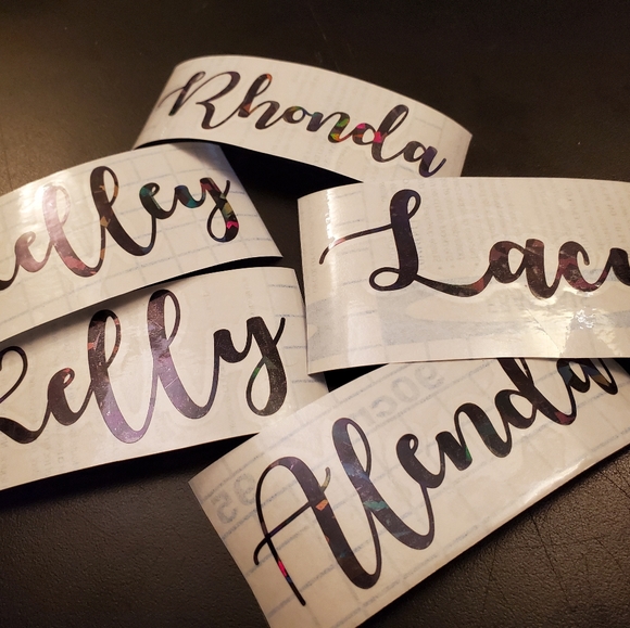 Custom decals